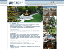 Tablet Screenshot of amazona-apartments.gr